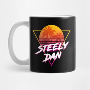 Steely Dan - Proud Name Retro 80s Sunset Aesthetic Design Mug